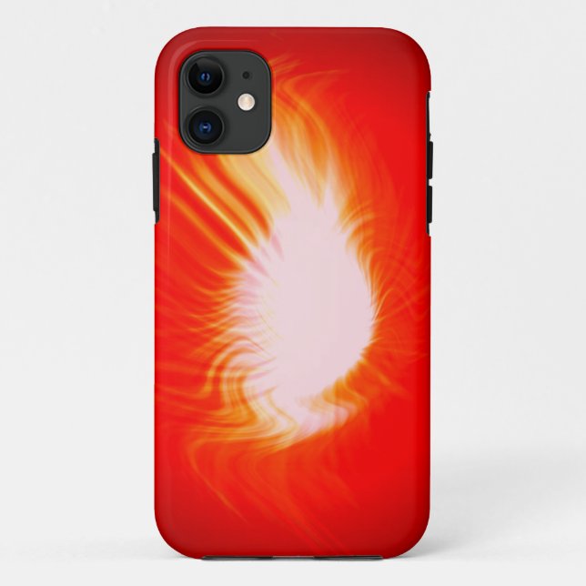Coques Case-Mate iPhone Arrière - plan d'art Abstrait Fire (Dos)