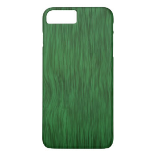 Coque iPhone 7 Plus Arrière - plan de céréales en bois brut - vert