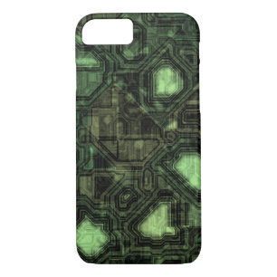Coques Pour iPhone Arrière - plan de circuit d'ordinateur