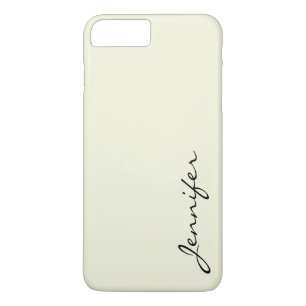 Coque iPhone 7 Plus Arrière - plan de couleur beige