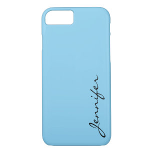 Coque Case-Mate iPhone Arrière - plan de couleur bleu bébé