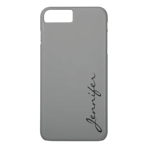 Etui iPhone Case-Mate Arrière - plan de couleur gris de cuissarde