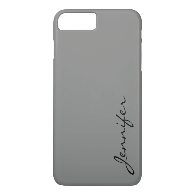 Coques Case-Mate iPhone Arrière - plan de couleur gris de cuissarde (Dos)