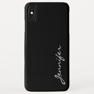 Case-Mate iPhone Case Arrière - plan de couleur noire