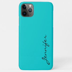 Case-Mate iPhone Case Arrière - plan de couleur turquoise foncé