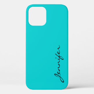 Case-Mate iPhone Case Arrière - plan de couleur turquoise foncé