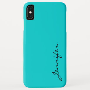 Case-Mate iPhone Case Arrière - plan de couleur turquoise foncé