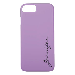Coques Pour iPhone Arrière - plan de couleur violet africain