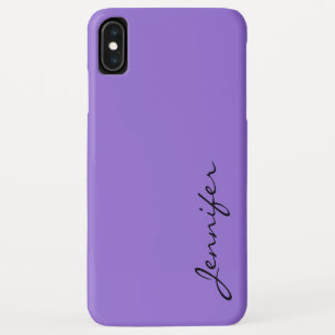 Case-Mate iPhone Case arrière - plan de couleur violet pastel foncé