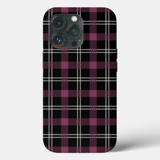 Coques Case-Mate iPhone Arrière - plan de déco blanc blanc violet (Verso)