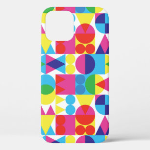 Case-Mate iPhone Case Arrière - plan de formes transparentes rétro