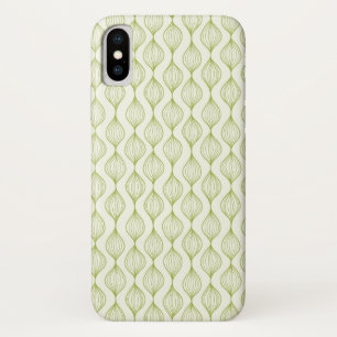 Etui iPhone Case-Mate arrière - plan de motif vertical vert