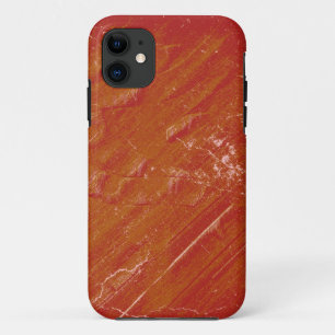 Coque Case-Mate iPhone Arrière - plan de peinture rouge vintage