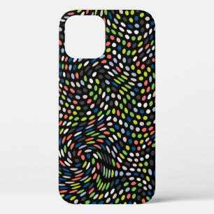 Case-Mate iPhone Case Arrière - plan de petits points colorés. Des cercl