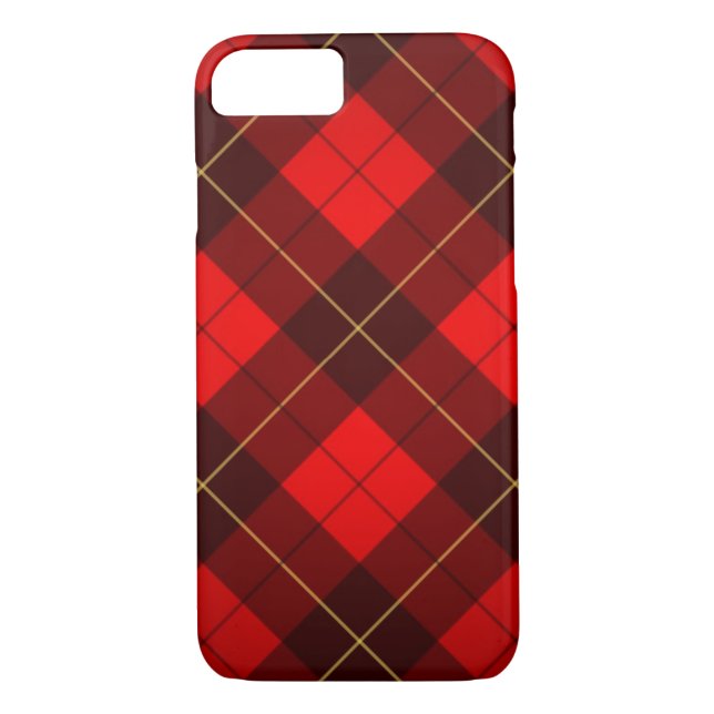Coques Case-Mate iPhone Arrière - plan de tartan de Wallace (Dos)