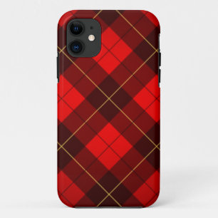 Etui iPhone Case-Mate Arrière - plan de tartan de Wallace