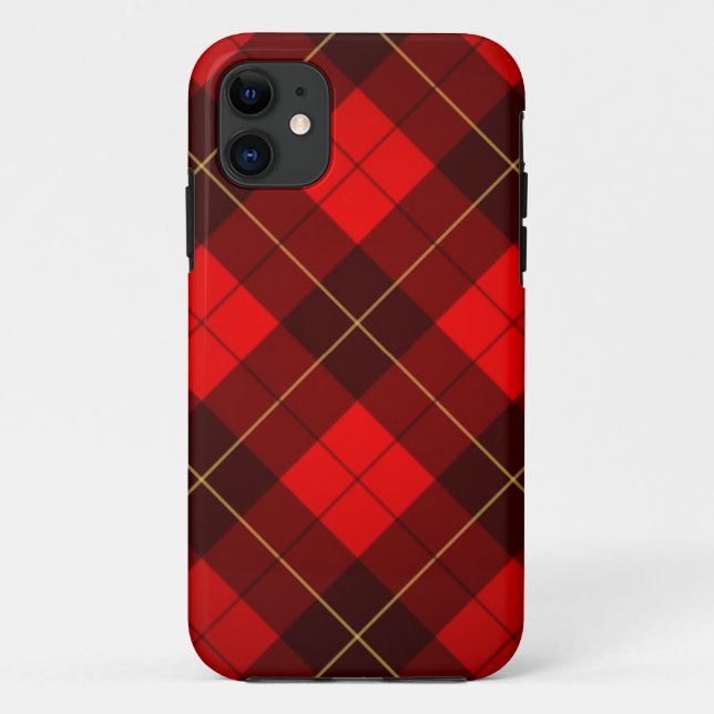 Coques Case-Mate iPhone Arrière - plan de tartan de Wallace (Dos)