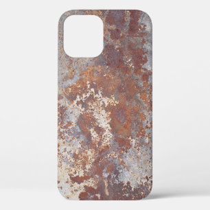 Case-Mate iPhone Case Arrière - plan de texture métallique rouillé