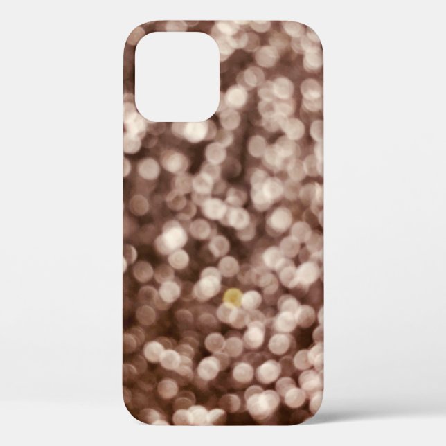 Coques Case-Mate iPhone arrière - plan de texture parties scintillant or.  (Verso)