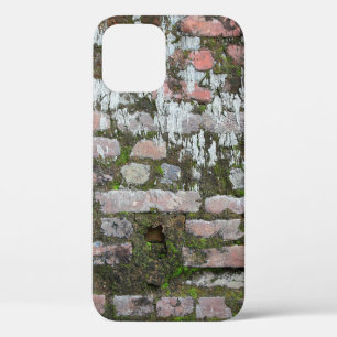 Case-Mate iPhone Case Arrière - plan de vieilles briques orange et gris,