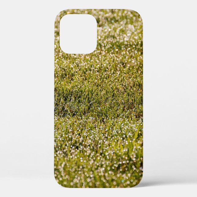 Coques Case-Mate iPhone Arrière - plan d'herbe fraîche vert printemps, ave (Verso)