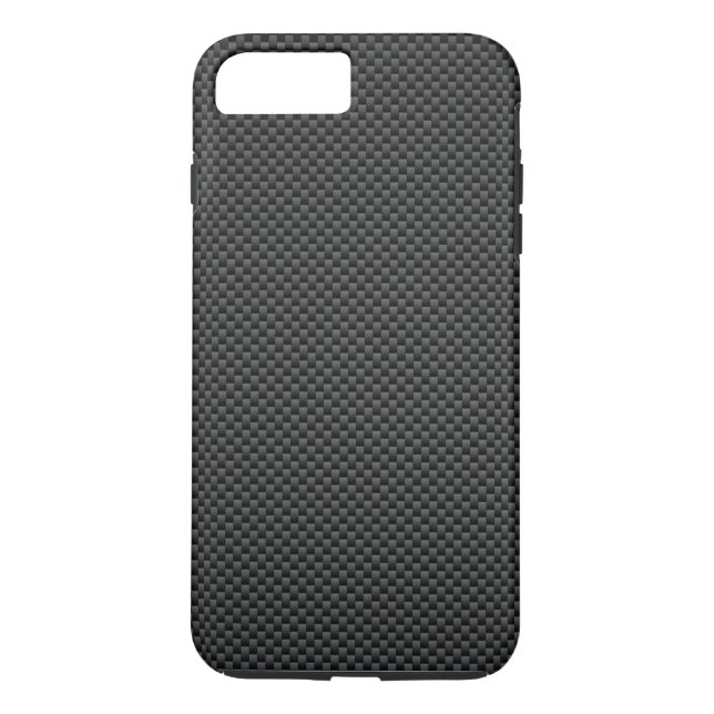 Coques Case-Mate iPhone Arrière - plan d'impression en fibre de carbone no (Dos)