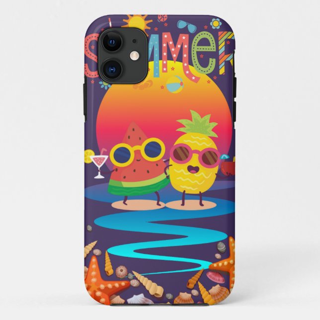 Coques Case-Mate iPhone Arrière - plan du coucher de soleil (Dos)