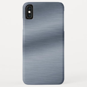 Coque Case-Mate iPhone Arrière - plan en acier brossé