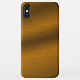 Case-Mate iPhone Case Arrière - plan en bronze brossé