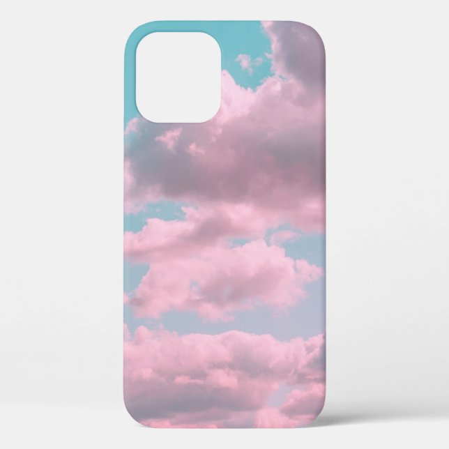 Coques Case-Mate iPhone Arrière - plan esthétique avec beau ciel turquoise (Verso)