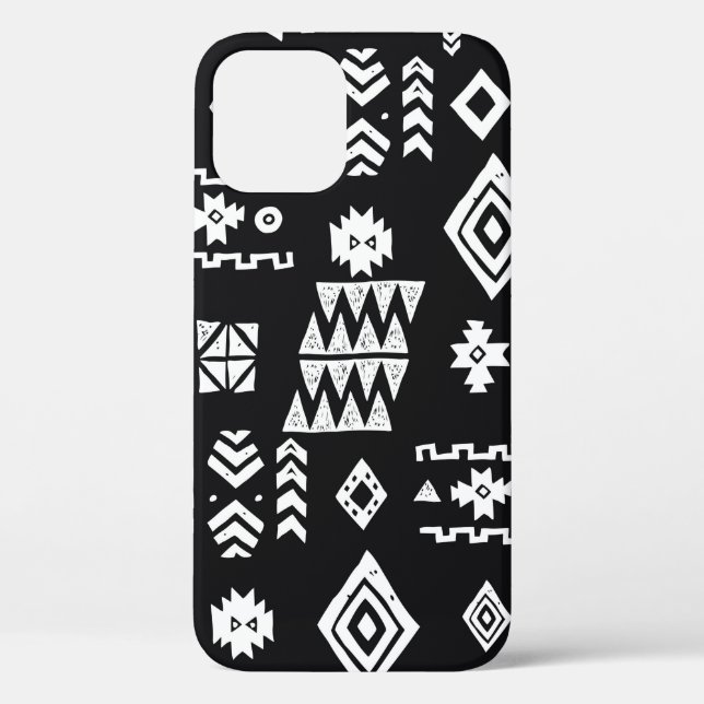 Coques Case-Mate iPhone Arrière - plan ethnique tribal. Géomet primitif él (Verso)