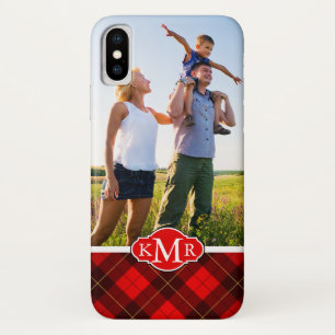 Coques Pour iPhone Arrière - plan fait sur commande de tartan de