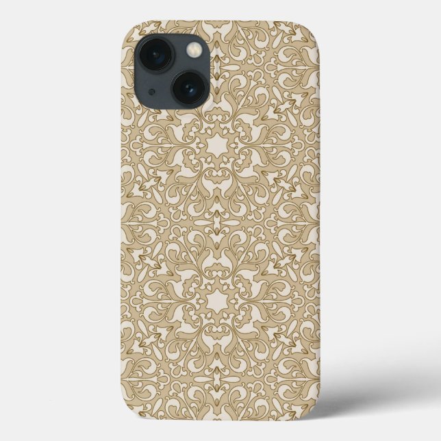 Coques Case-Mate iPhone Arrière - plan floral (Verso)
