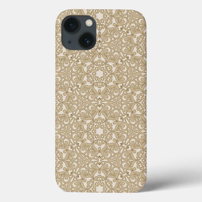 Coques Case-Mate iPhone Arrière - plan floral (Verso)