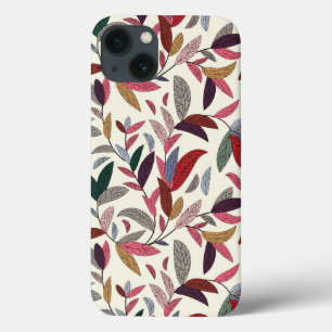 Etui iPhone 13 Arrière - plan floral 2