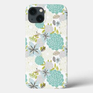 Coques Pour iPhone arrière - plan floral 5