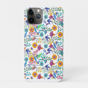 Case-Mate iPhone Case Arrière - plan floral exotique coloré Motif-23145