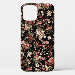 Case-Mate iPhone Case Arrière - plan floral sans couture : motif fleuri.