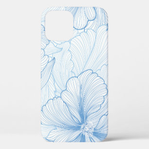 Case-Mate iPhone Case Arrière - plan floral sans soudure. motif avec bel