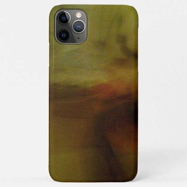 Coques Case-Mate iPhone Arrière-plan flou marron (Dos)
