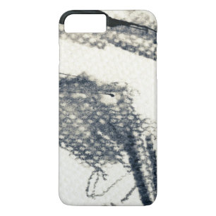 Case-Mate iPhone Case Arrière - plan grunge abstrait, texture d'encre. 