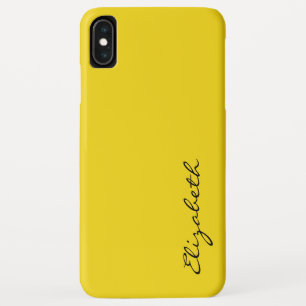 Case-Mate iPhone Case Arrière - plan jaune clair
