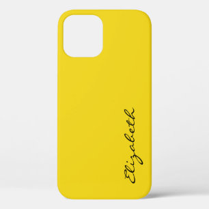 Case-Mate iPhone Case Arrière - plan jaune clair