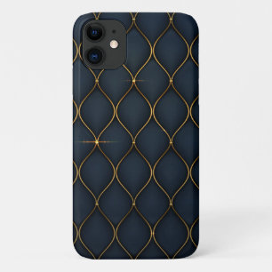 Case-Mate iPhone Case arrière-plan luxueux - formes dorées