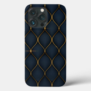 Case-Mate iPhone Case arrière - plan luxueux -formes dorées Coque-Mate i