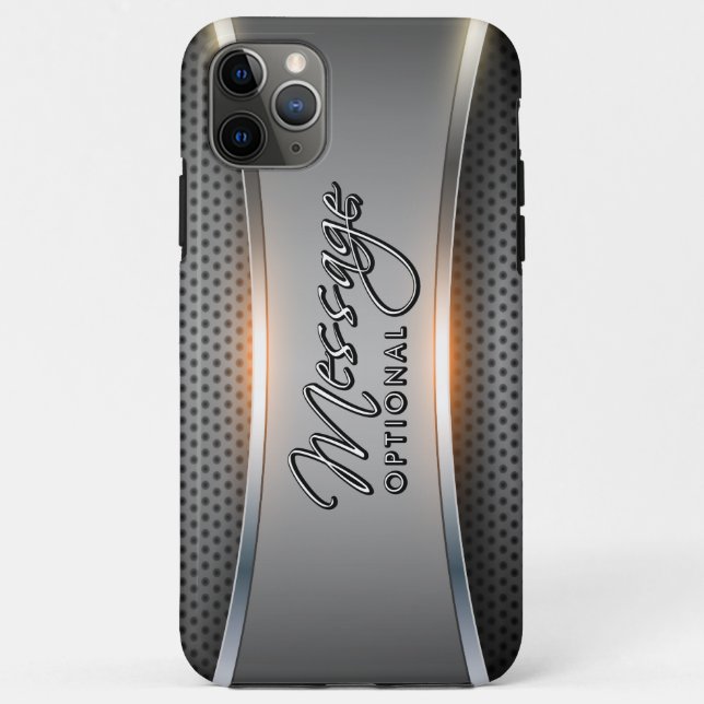 Coques Case-Mate iPhone Arrière - plan métallique 3 (Dos)