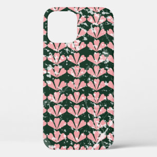 Case-Mate iPhone Case arrière - plan motif grunge, coeur, fleur, rose. T