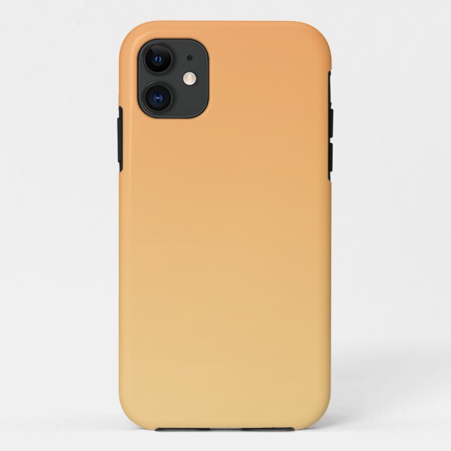 Coques Case-Mate iPhone Arrière - plan orange et jaune (Dos)