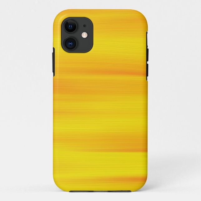 Coques Case-Mate iPhone Arrière - plan orange jaune Paint (Dos)