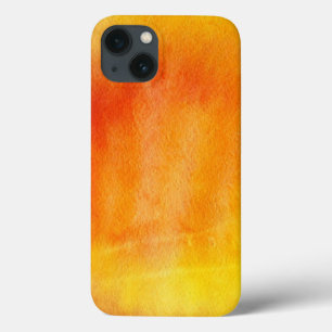 Etui iPhone 13 Arrière - plan peint à la main 19 d'aquarelle